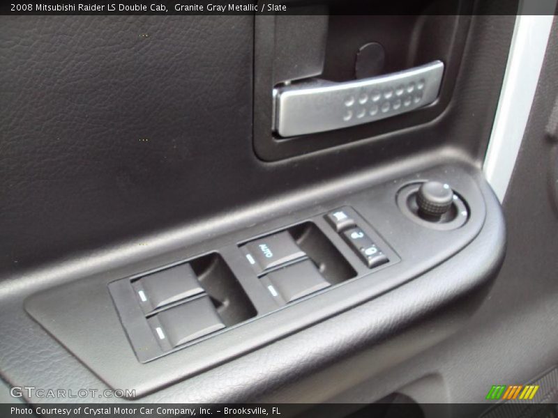 Granite Gray Metallic / Slate 2008 Mitsubishi Raider LS Double Cab