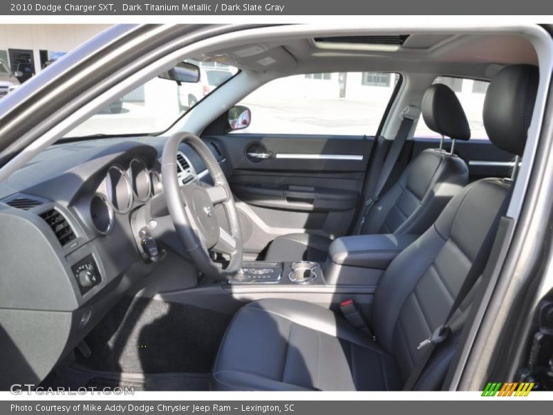 Dark Titanium Metallic / Dark Slate Gray 2010 Dodge Charger SXT