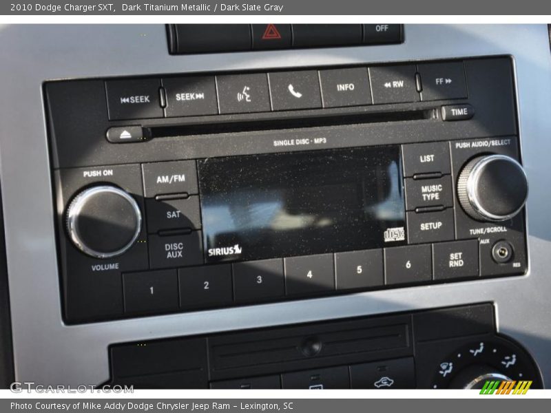 Dark Titanium Metallic / Dark Slate Gray 2010 Dodge Charger SXT