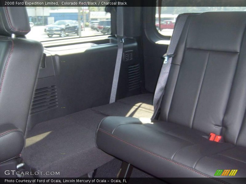 Colorado Red/Black / Charcoal Black 2008 Ford Expedition Limited