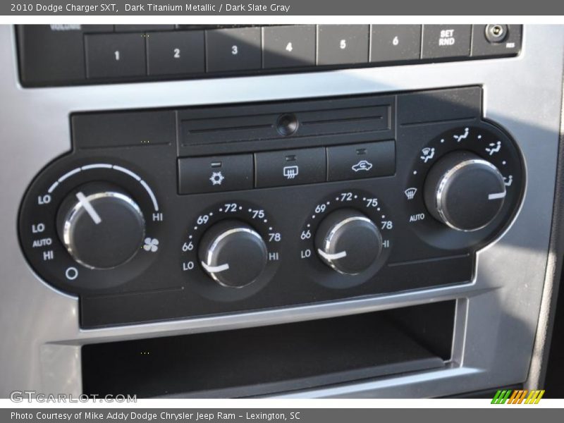 Dark Titanium Metallic / Dark Slate Gray 2010 Dodge Charger SXT