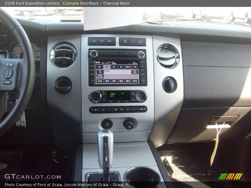 Colorado Red/Black / Charcoal Black 2008 Ford Expedition Limited