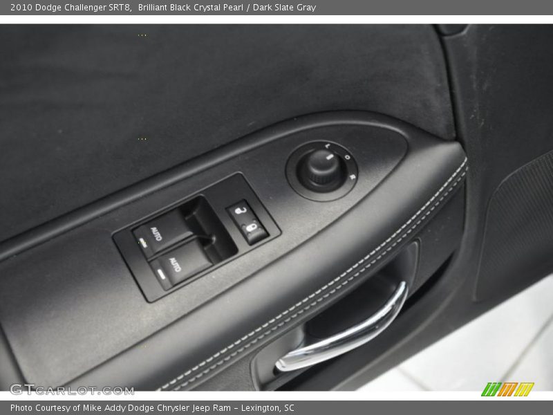 Brilliant Black Crystal Pearl / Dark Slate Gray 2010 Dodge Challenger SRT8