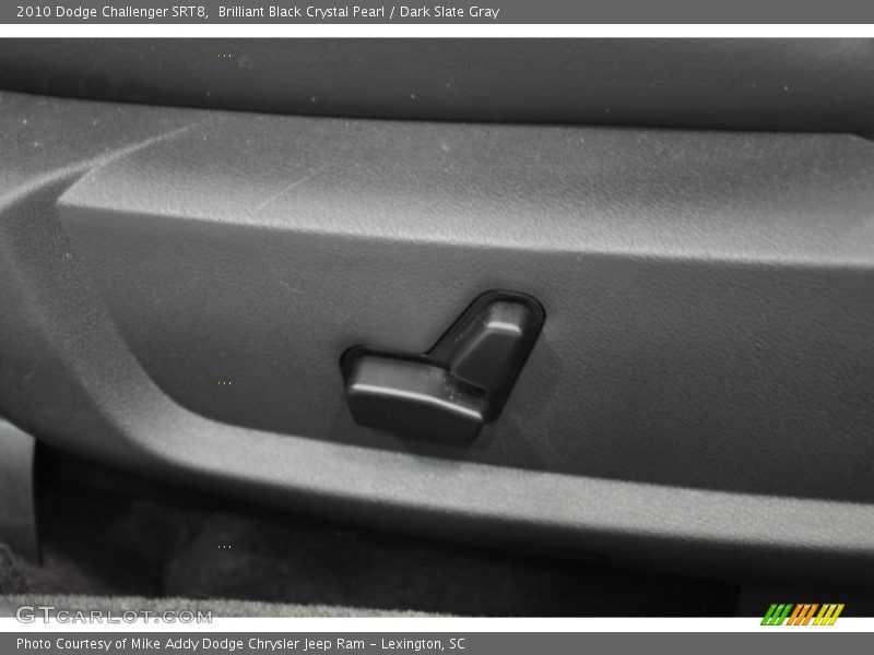 Brilliant Black Crystal Pearl / Dark Slate Gray 2010 Dodge Challenger SRT8