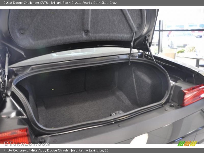 Brilliant Black Crystal Pearl / Dark Slate Gray 2010 Dodge Challenger SRT8