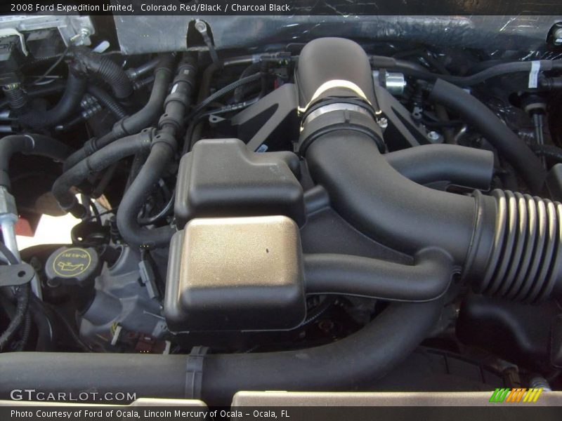 Colorado Red/Black / Charcoal Black 2008 Ford Expedition Limited