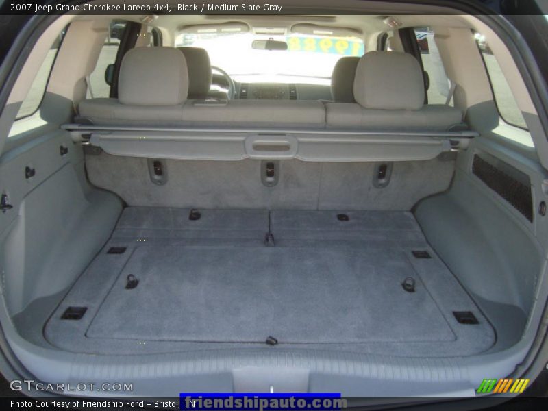 Black / Medium Slate Gray 2007 Jeep Grand Cherokee Laredo 4x4