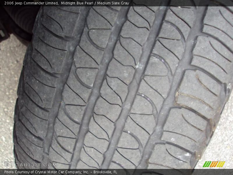Midnight Blue Pearl / Medium Slate Gray 2006 Jeep Commander Limited