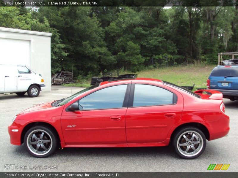 Flame Red / Dark Slate Gray 2002 Dodge Neon R/T