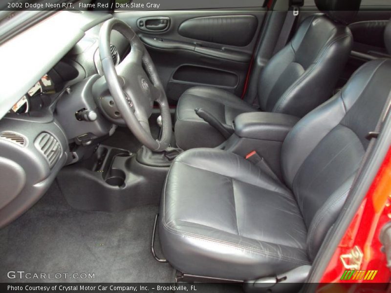 Flame Red / Dark Slate Gray 2002 Dodge Neon R/T
