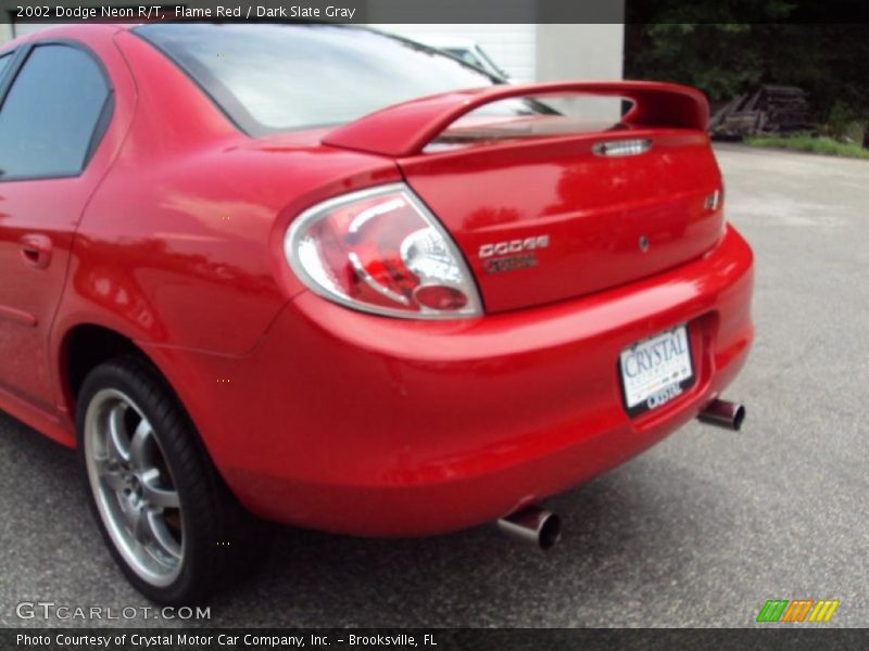 Flame Red / Dark Slate Gray 2002 Dodge Neon R/T