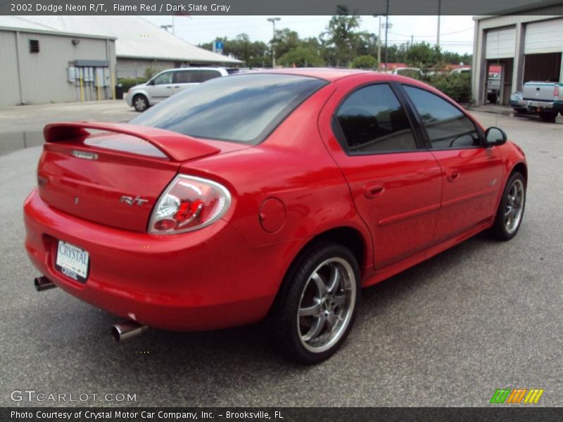 Flame Red / Dark Slate Gray 2002 Dodge Neon R/T