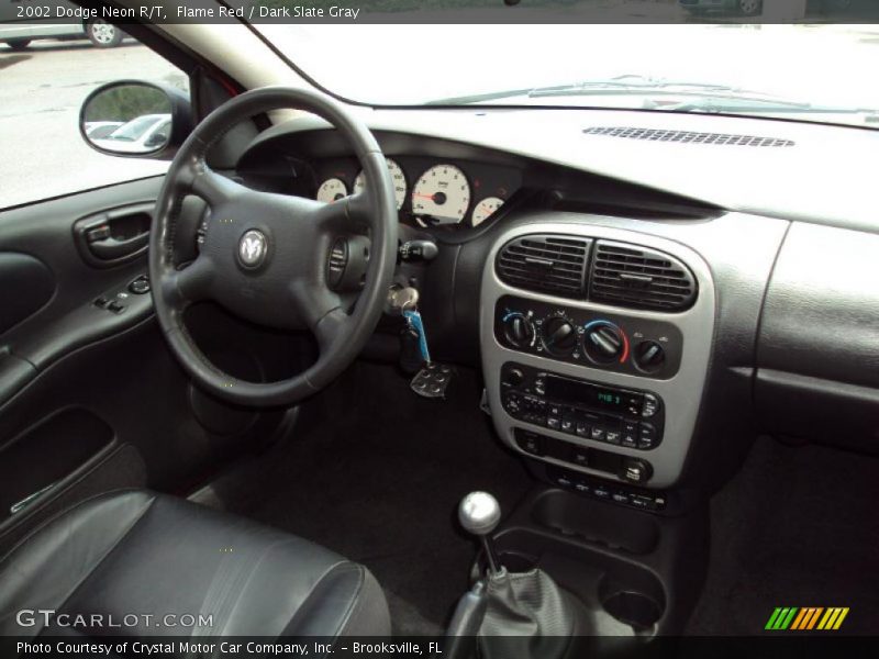 Flame Red / Dark Slate Gray 2002 Dodge Neon R/T