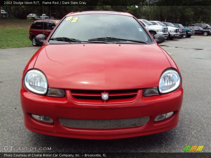 Flame Red / Dark Slate Gray 2002 Dodge Neon R/T