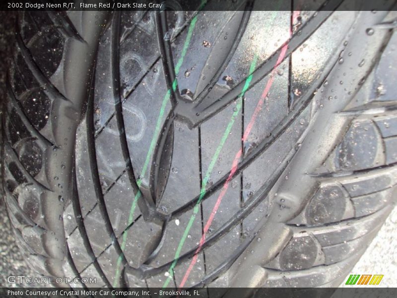 Flame Red / Dark Slate Gray 2002 Dodge Neon R/T