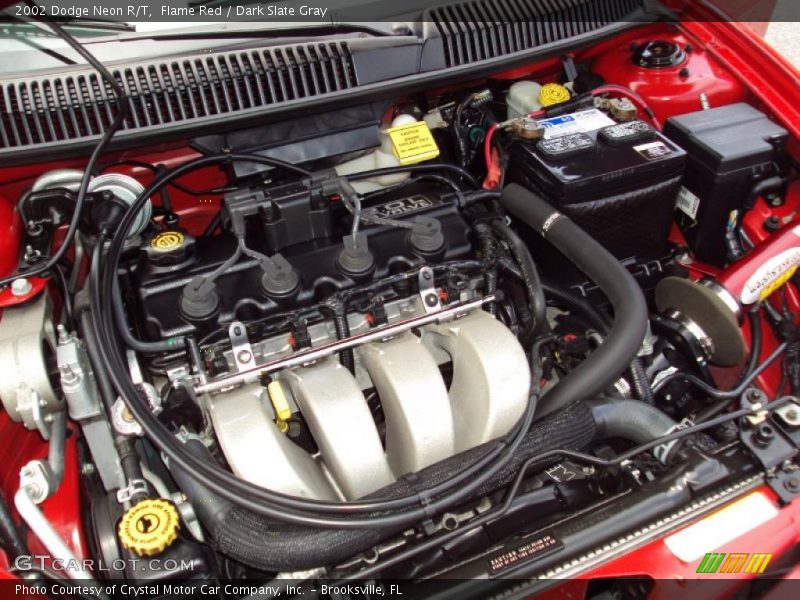 Flame Red / Dark Slate Gray 2002 Dodge Neon R/T