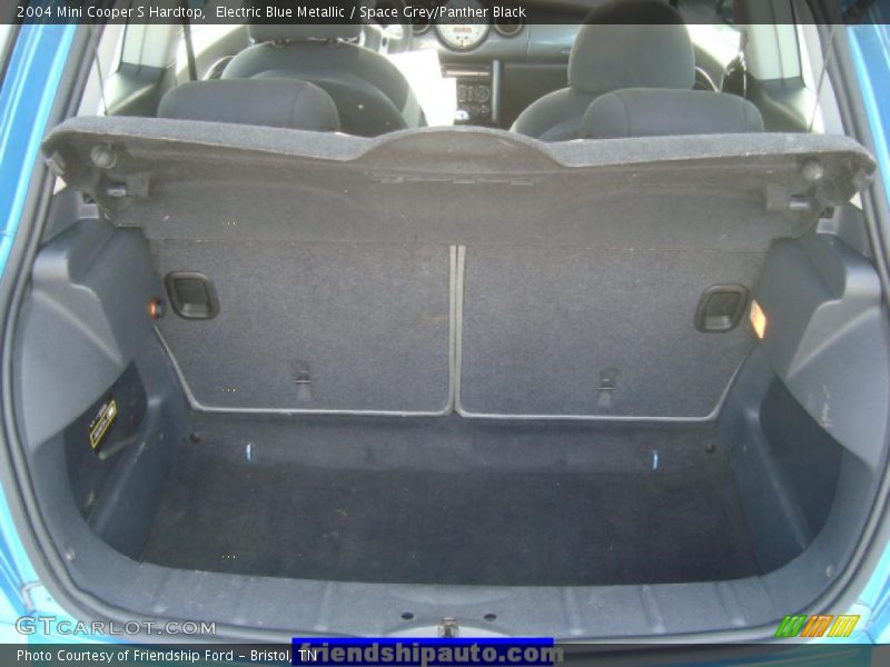 Electric Blue Metallic / Space Grey/Panther Black 2004 Mini Cooper S Hardtop