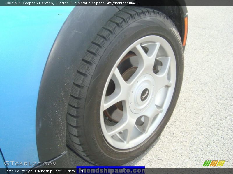 Electric Blue Metallic / Space Grey/Panther Black 2004 Mini Cooper S Hardtop