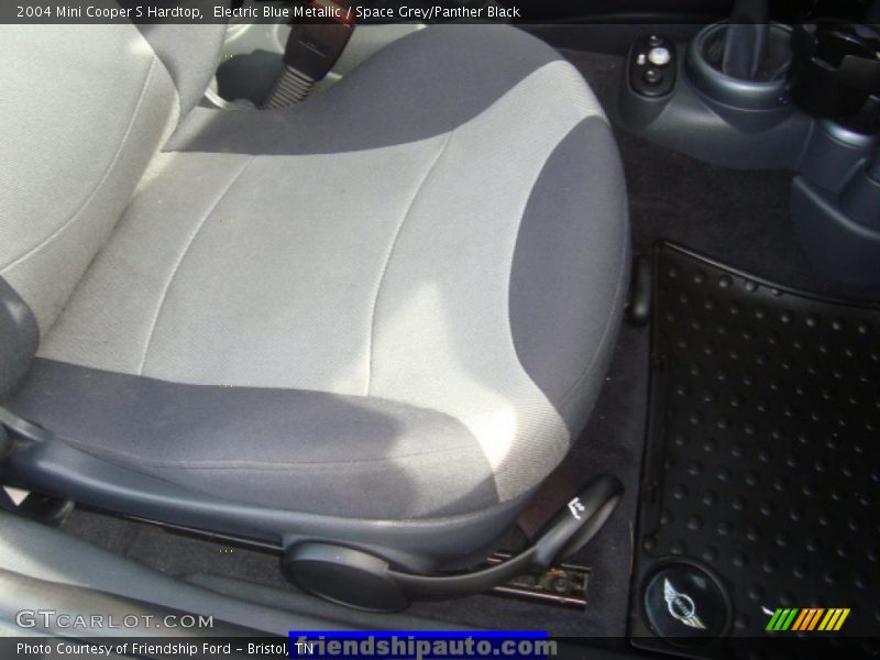 Electric Blue Metallic / Space Grey/Panther Black 2004 Mini Cooper S Hardtop