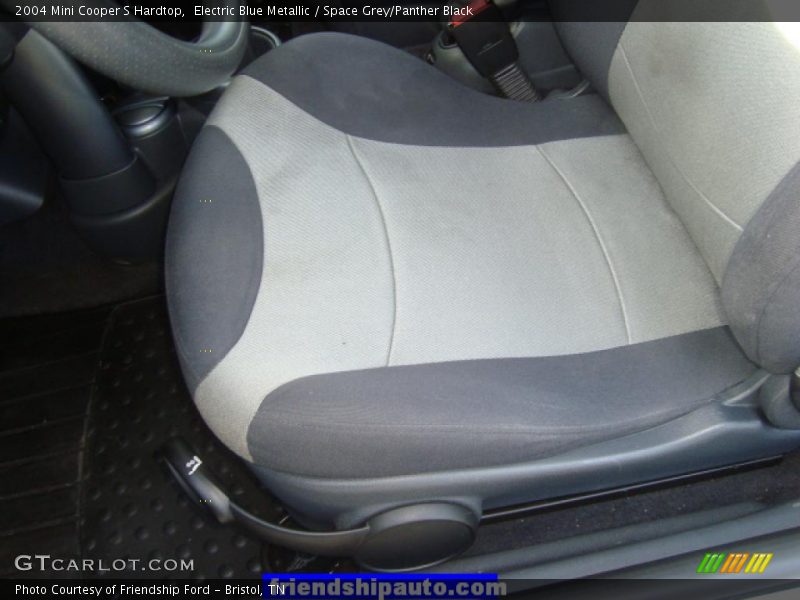 Electric Blue Metallic / Space Grey/Panther Black 2004 Mini Cooper S Hardtop