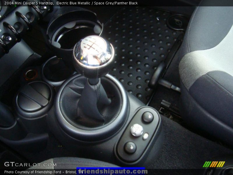 Electric Blue Metallic / Space Grey/Panther Black 2004 Mini Cooper S Hardtop