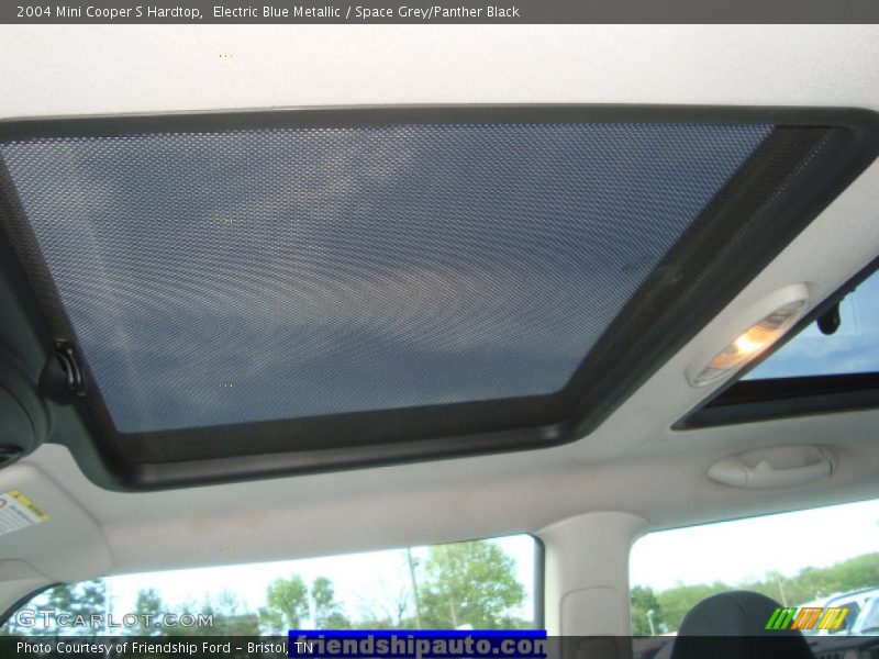 Electric Blue Metallic / Space Grey/Panther Black 2004 Mini Cooper S Hardtop