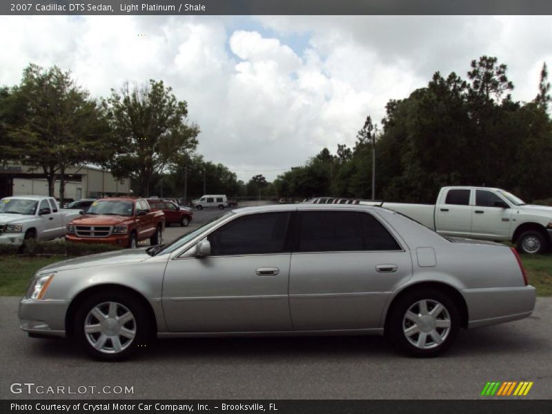 Light Platinum / Shale 2007 Cadillac DTS Sedan