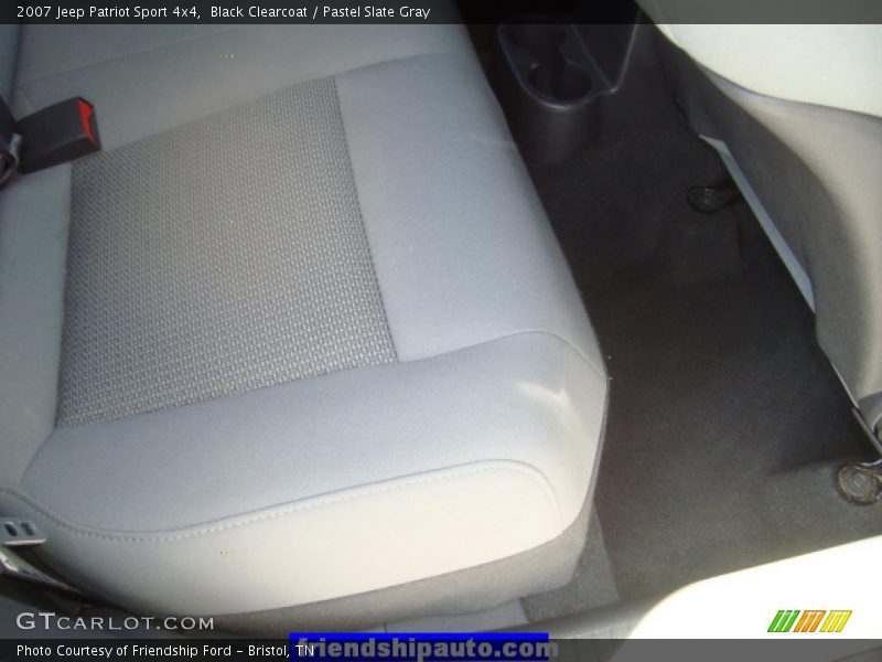 Black Clearcoat / Pastel Slate Gray 2007 Jeep Patriot Sport 4x4