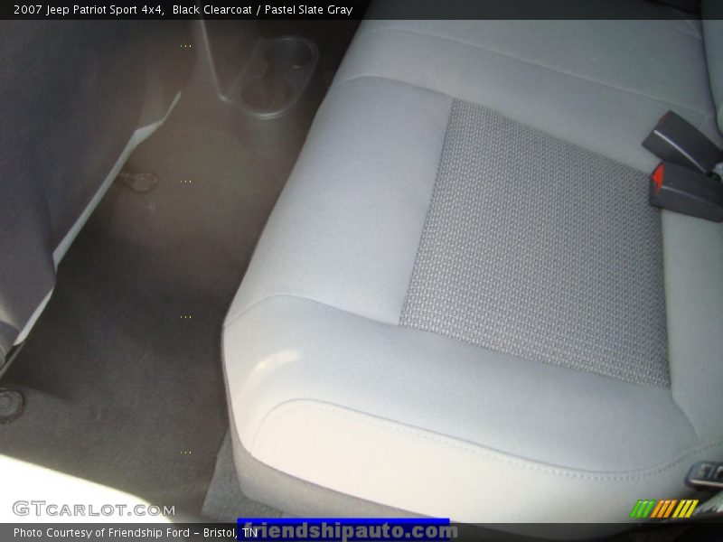 Black Clearcoat / Pastel Slate Gray 2007 Jeep Patriot Sport 4x4