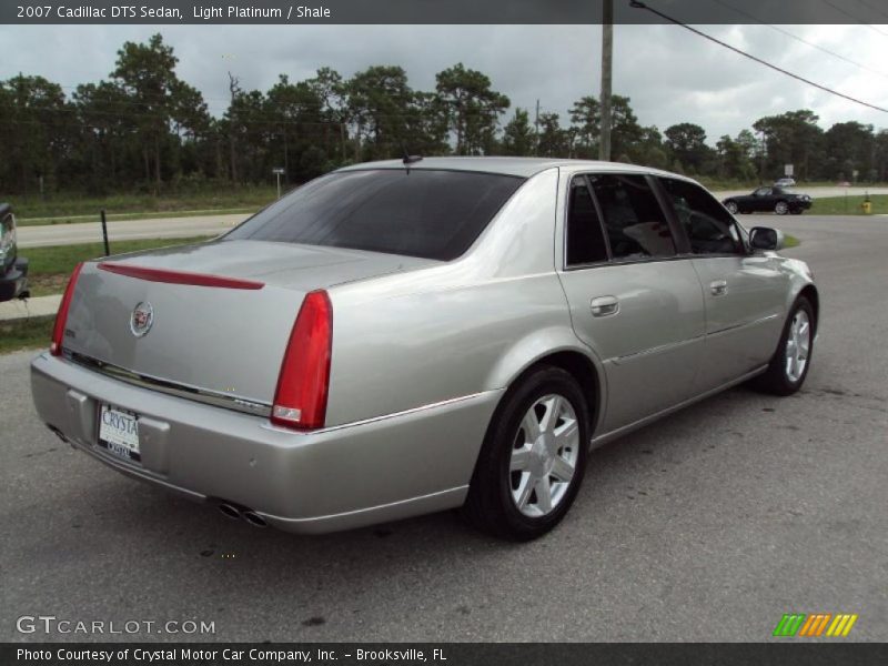 Light Platinum / Shale 2007 Cadillac DTS Sedan