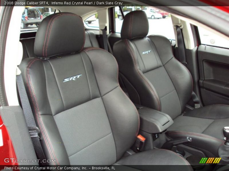 Inferno Red Crystal Pearl / Dark Slate Gray 2008 Dodge Caliber SRT4