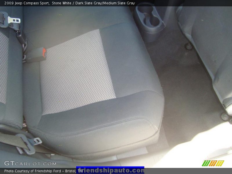Stone White / Dark Slate Gray/Medium Slate Gray 2009 Jeep Compass Sport