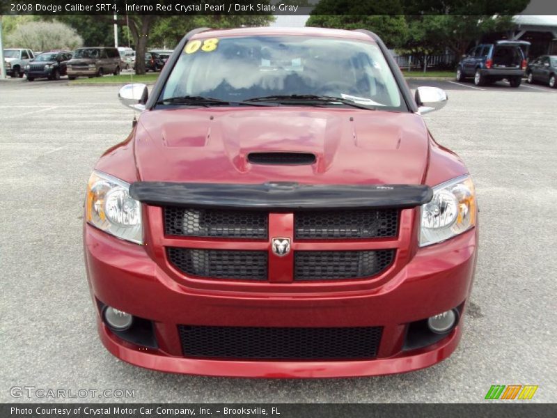 Inferno Red Crystal Pearl / Dark Slate Gray 2008 Dodge Caliber SRT4