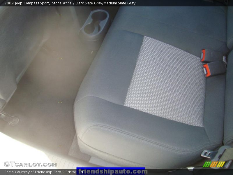 Stone White / Dark Slate Gray/Medium Slate Gray 2009 Jeep Compass Sport