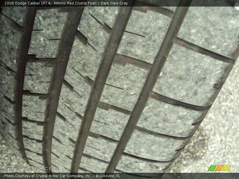 Inferno Red Crystal Pearl / Dark Slate Gray 2008 Dodge Caliber SRT4
