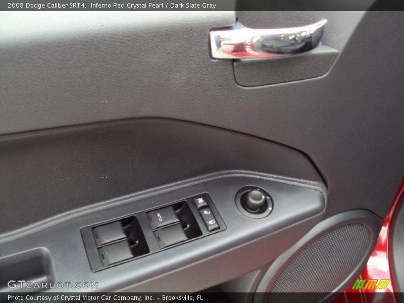 Inferno Red Crystal Pearl / Dark Slate Gray 2008 Dodge Caliber SRT4