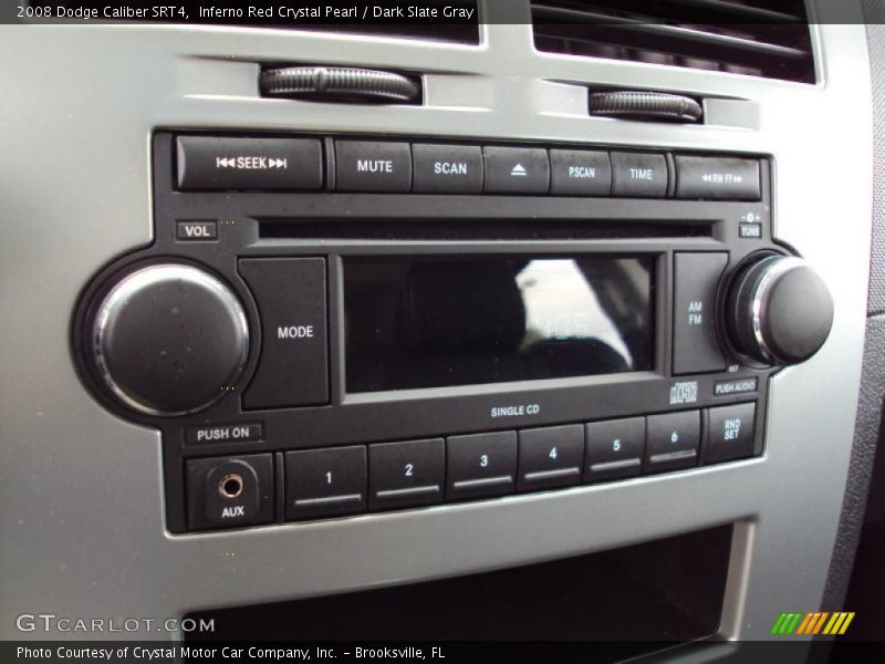 Inferno Red Crystal Pearl / Dark Slate Gray 2008 Dodge Caliber SRT4