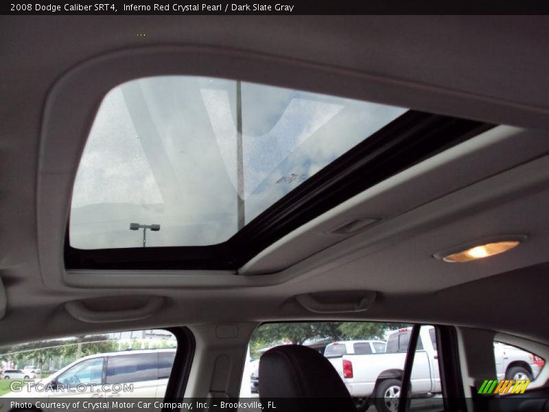 Inferno Red Crystal Pearl / Dark Slate Gray 2008 Dodge Caliber SRT4