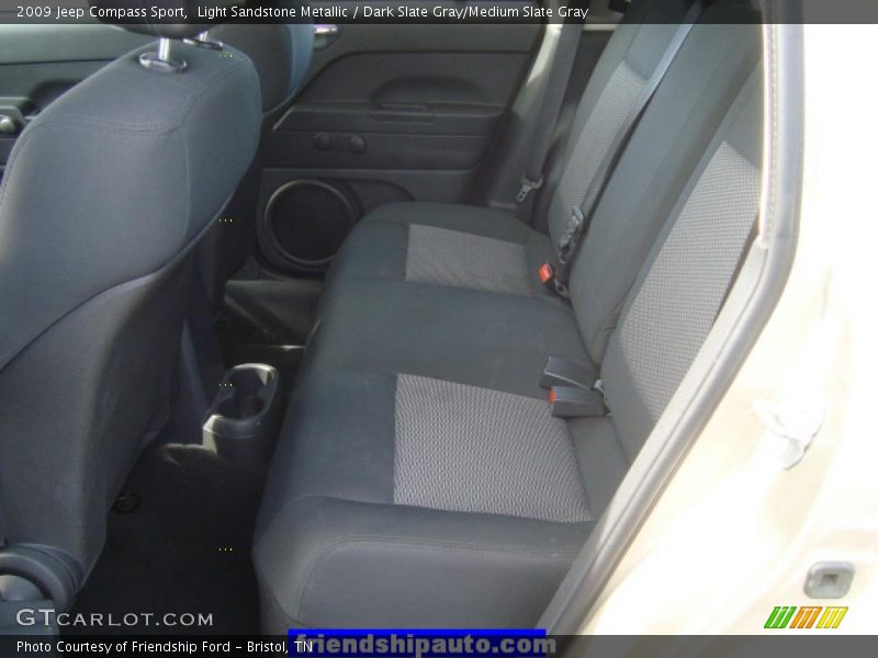Light Sandstone Metallic / Dark Slate Gray/Medium Slate Gray 2009 Jeep Compass Sport