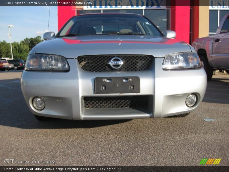 Molten Silver / Stone Gray 2003 Nissan Sentra SE-R