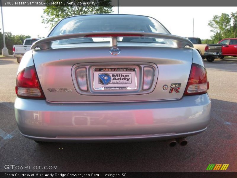 Molten Silver / Stone Gray 2003 Nissan Sentra SE-R
