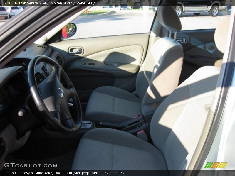 Molten Silver / Stone Gray 2003 Nissan Sentra SE-R