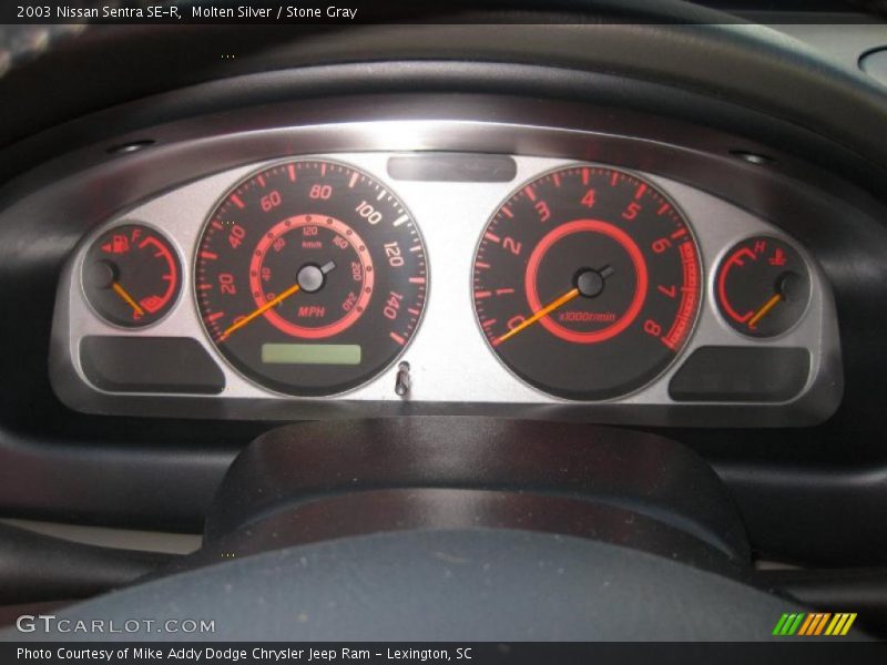Molten Silver / Stone Gray 2003 Nissan Sentra SE-R