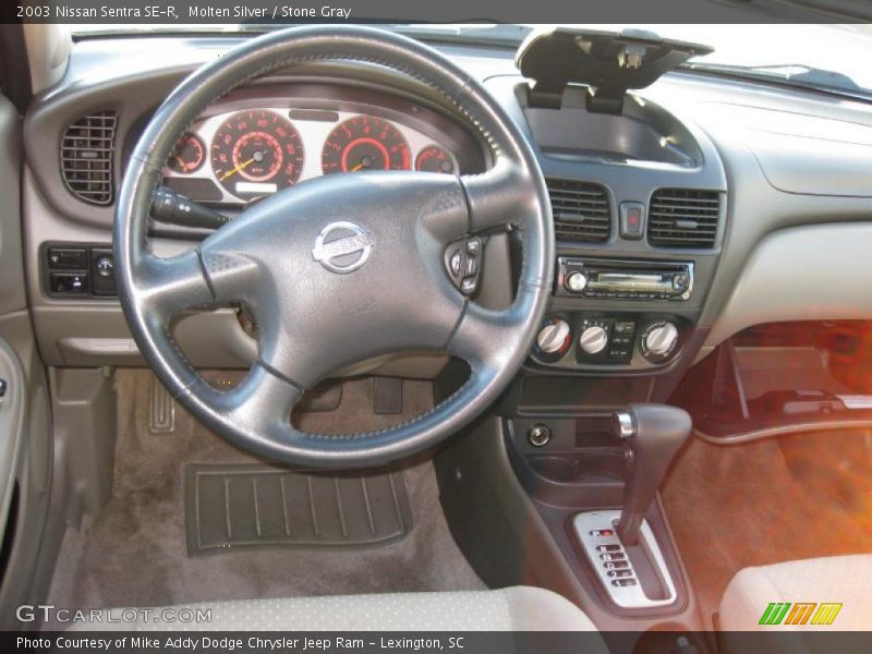 Molten Silver / Stone Gray 2003 Nissan Sentra SE-R