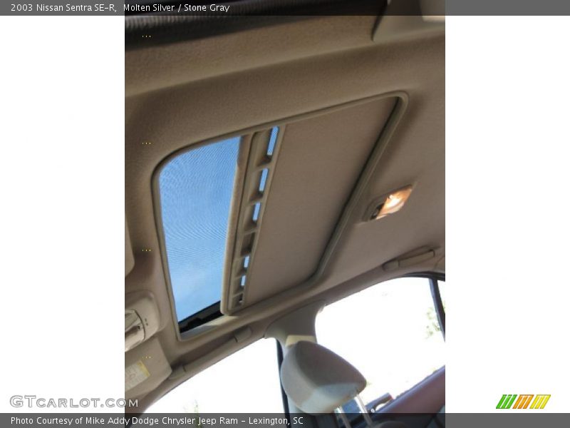 Molten Silver / Stone Gray 2003 Nissan Sentra SE-R
