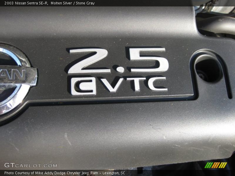 Molten Silver / Stone Gray 2003 Nissan Sentra SE-R