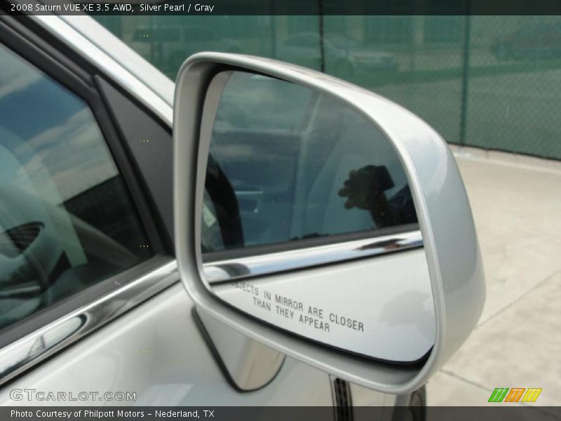 Silver Pearl / Gray 2008 Saturn VUE XE 3.5 AWD