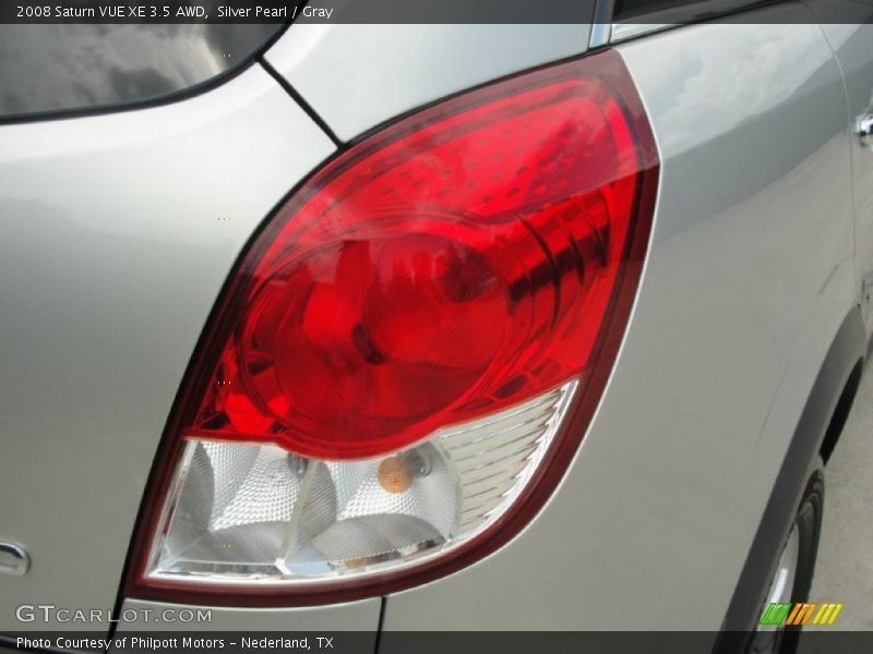 Silver Pearl / Gray 2008 Saturn VUE XE 3.5 AWD