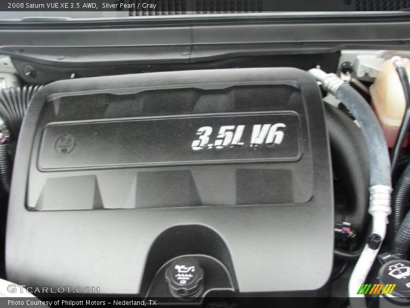 Silver Pearl / Gray 2008 Saturn VUE XE 3.5 AWD