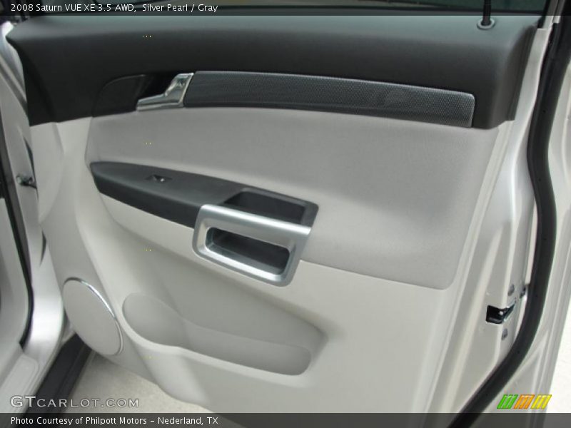 Silver Pearl / Gray 2008 Saturn VUE XE 3.5 AWD